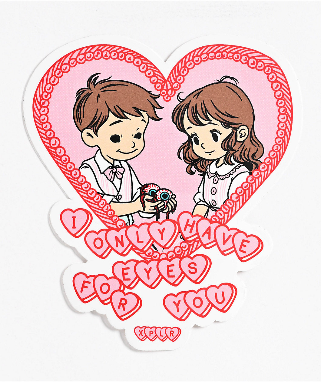 XPLR Valentine Sticker