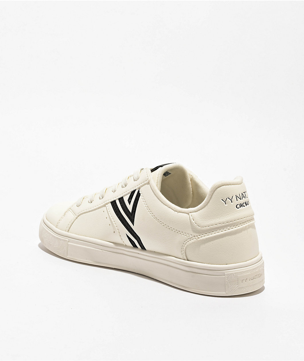 YY Nation Womens Nimbus White & Black Shoes