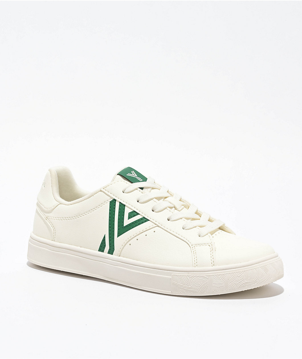 YY Nation Womens Nimbus White & Green Shoes