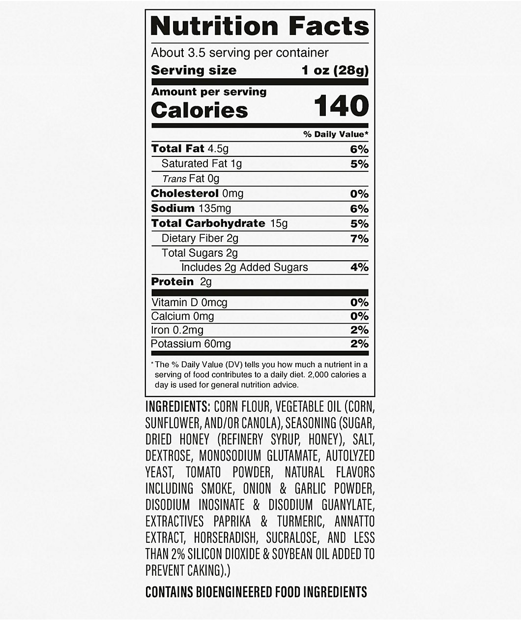 Yikes Honey BBQ Chips