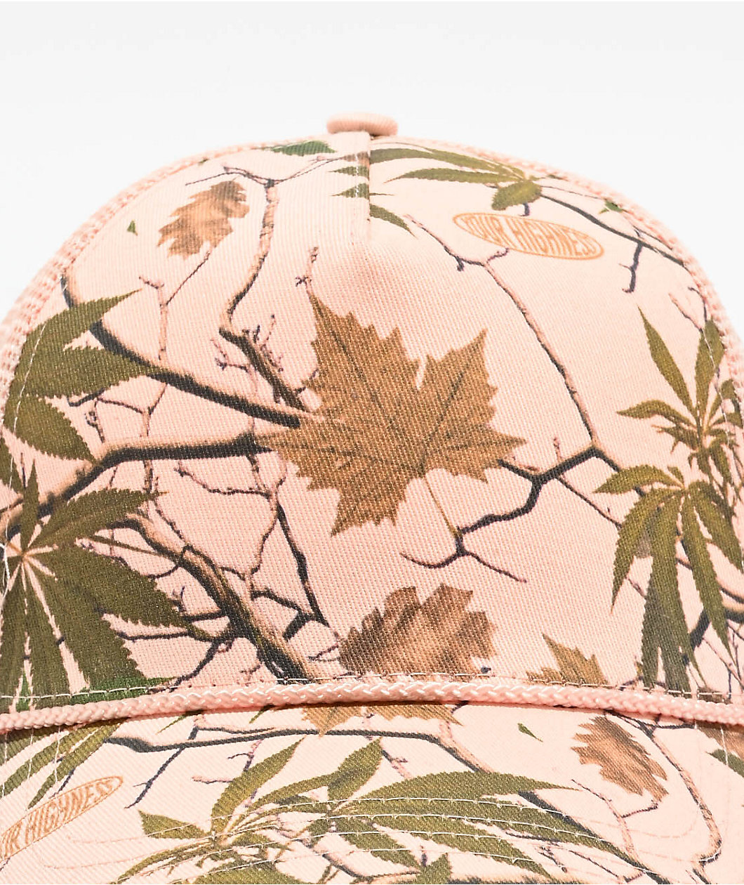 Your Highness Autumn Pink Camo Trucker Hat