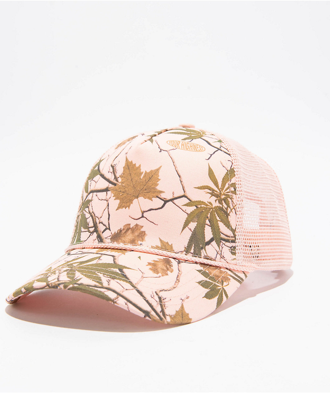 Your Highness Autumn Pink Camo Trucker Hat