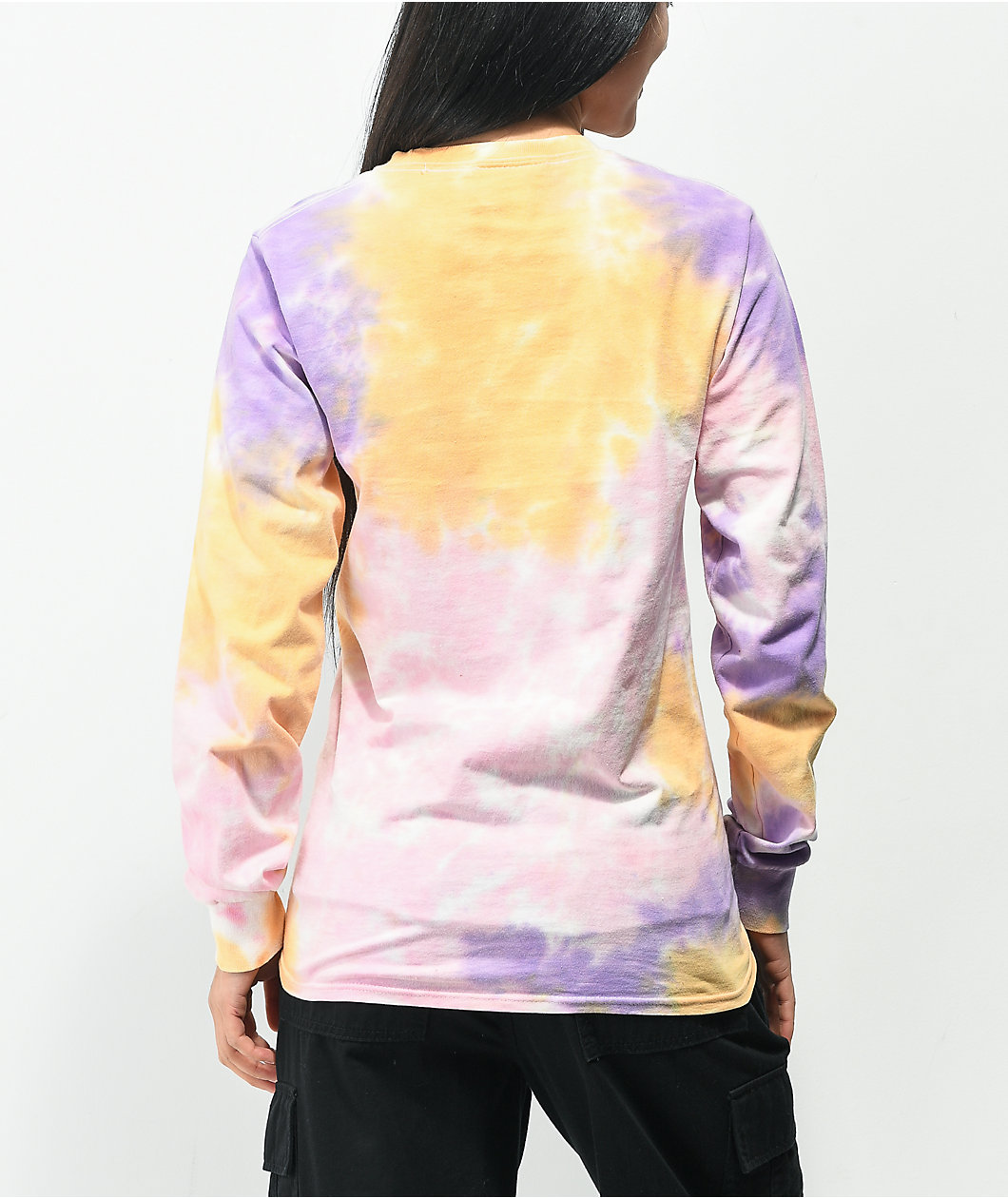 Your Highness Green Life Tie Dye Long Sleeve T-Shirt