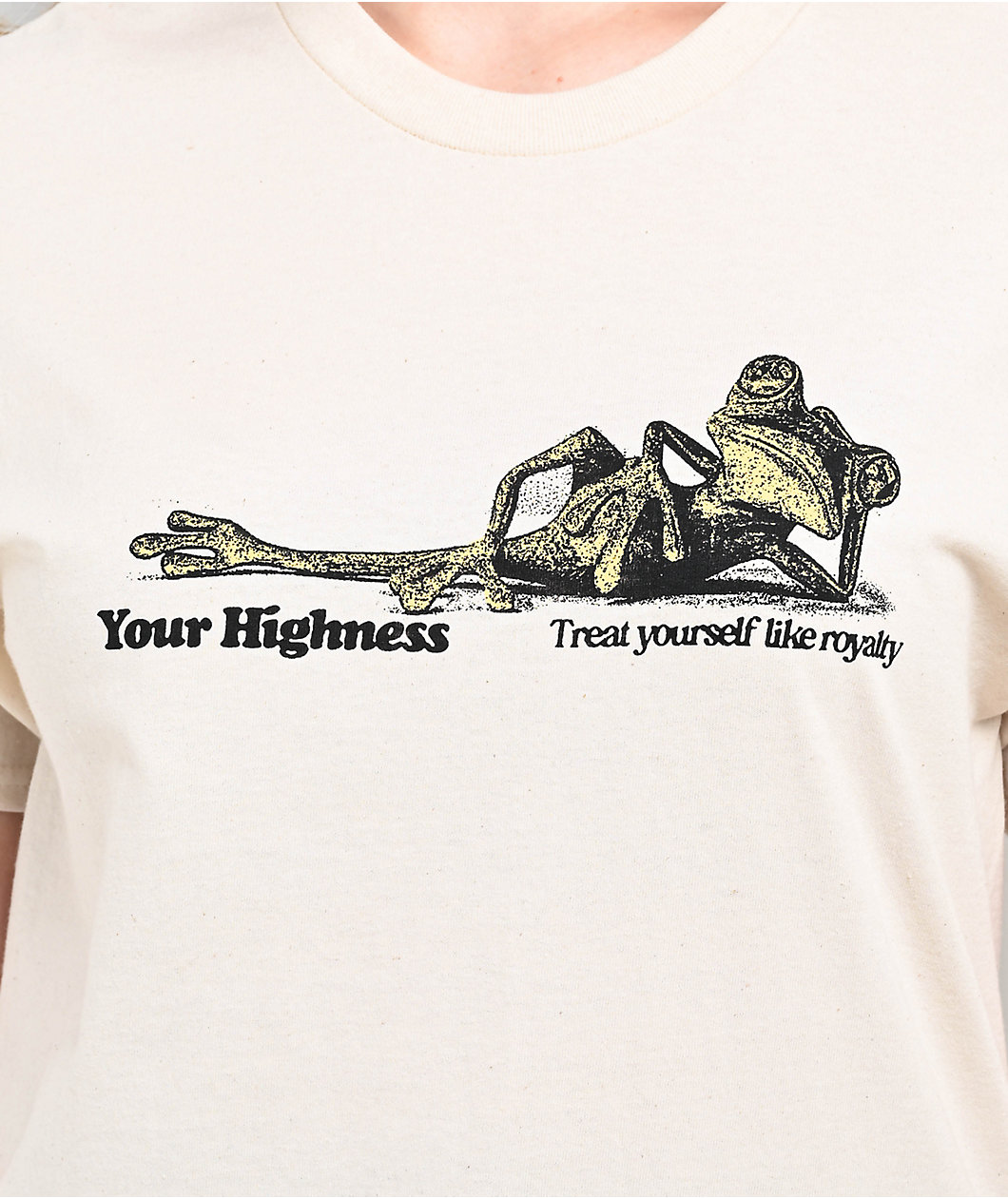 Your Highness Loungin Beige T-Shirt