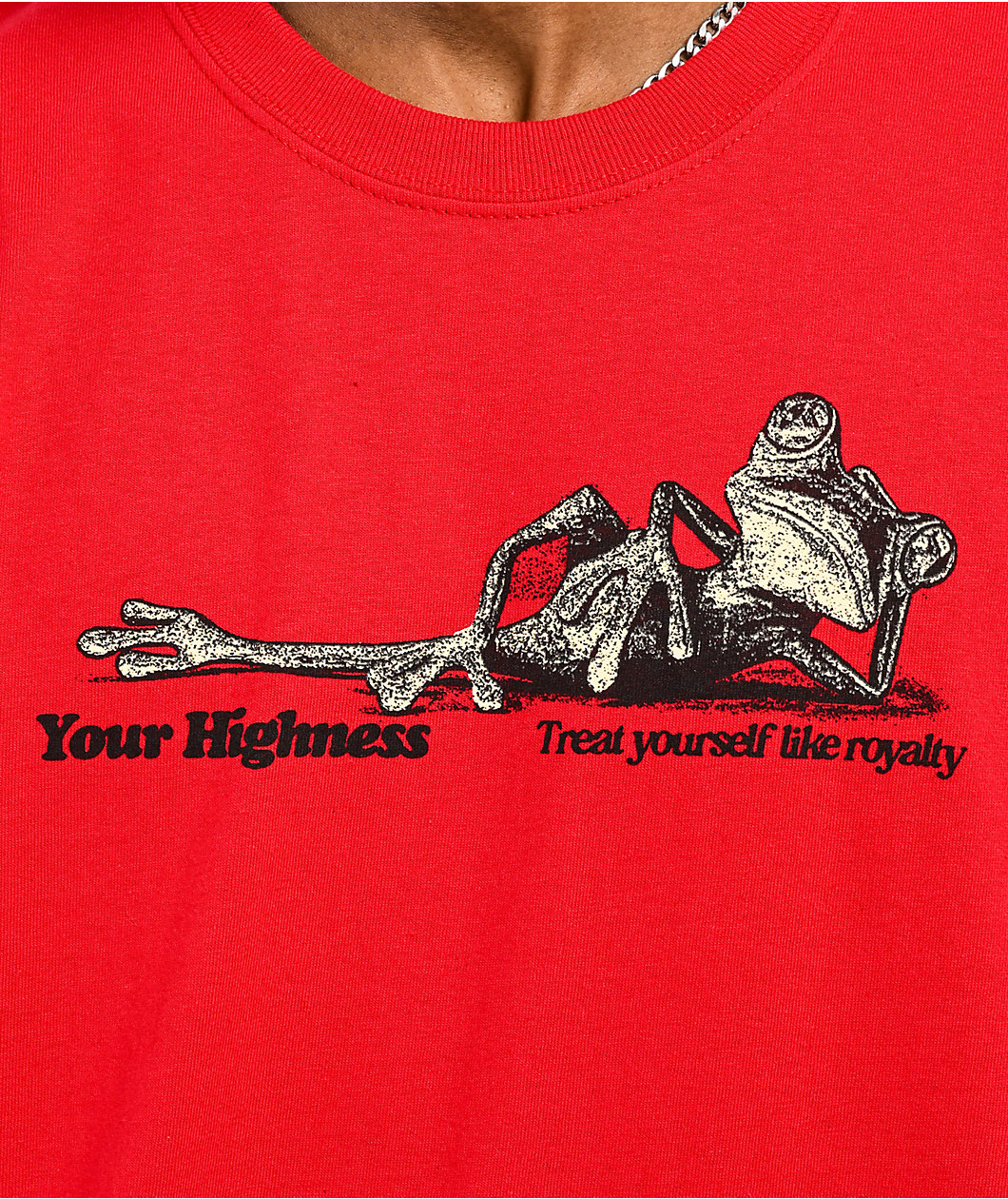 Your Highness Loungin Red T-Shirt