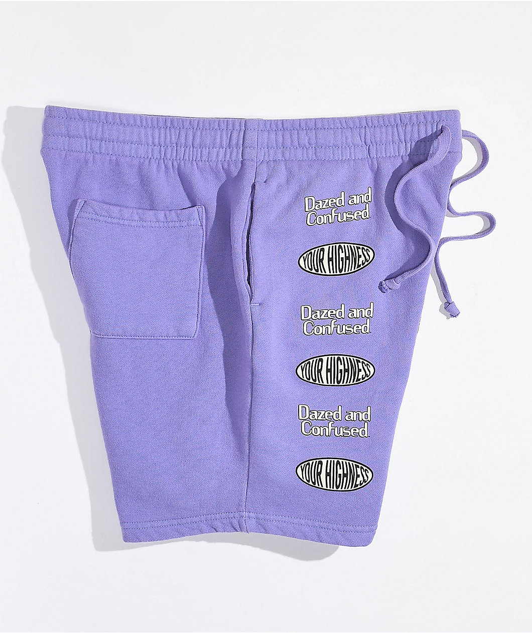 Your Highness Moon Tower Lavender Sweat Shorts