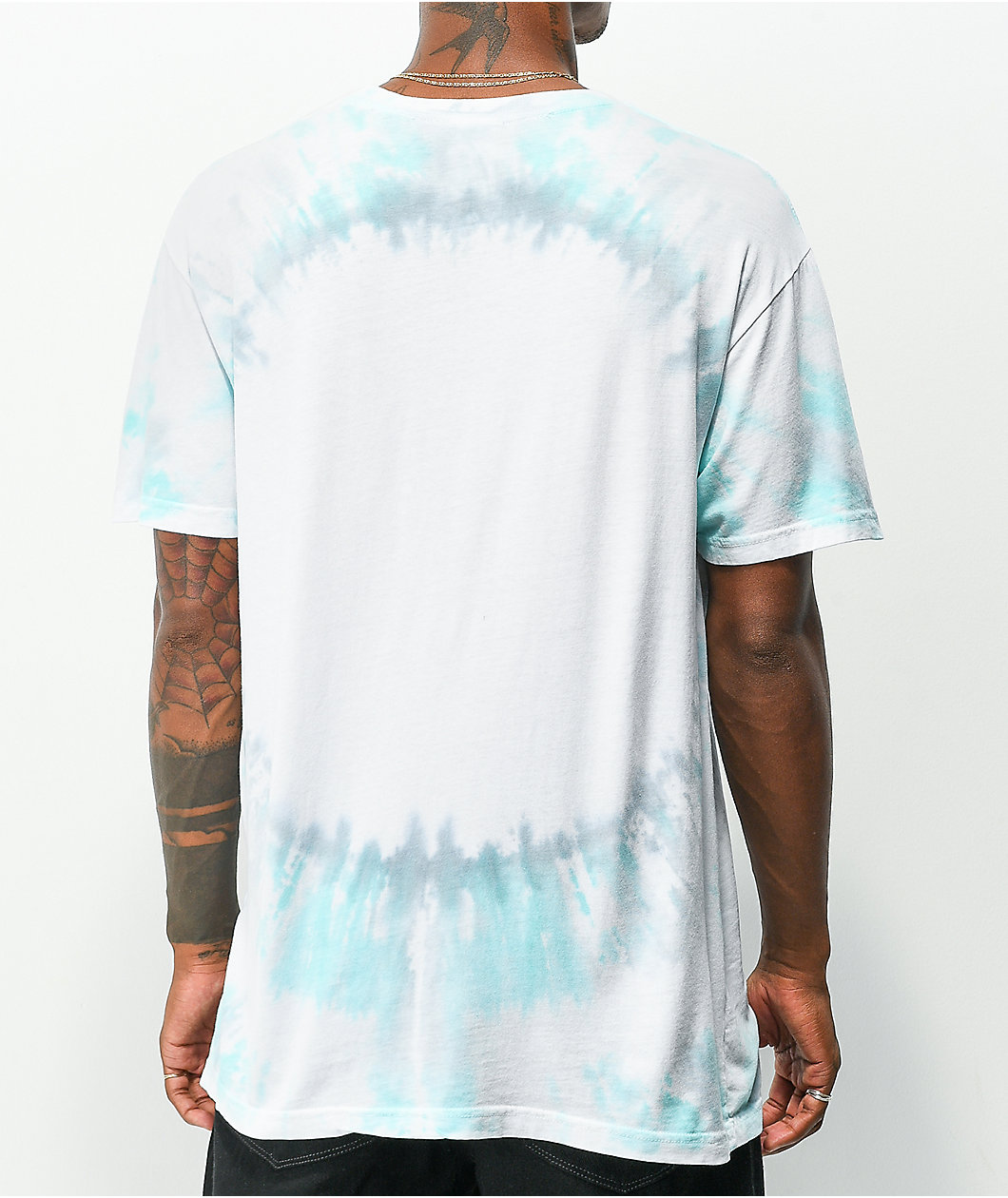 Your Highness Stick Together Blue & Teal Tie Dye T-Shirt