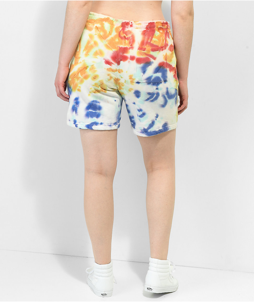 Your Highness x Dazed and Confused Emporium Blue & Orange Tie Dye Sweat Shorts