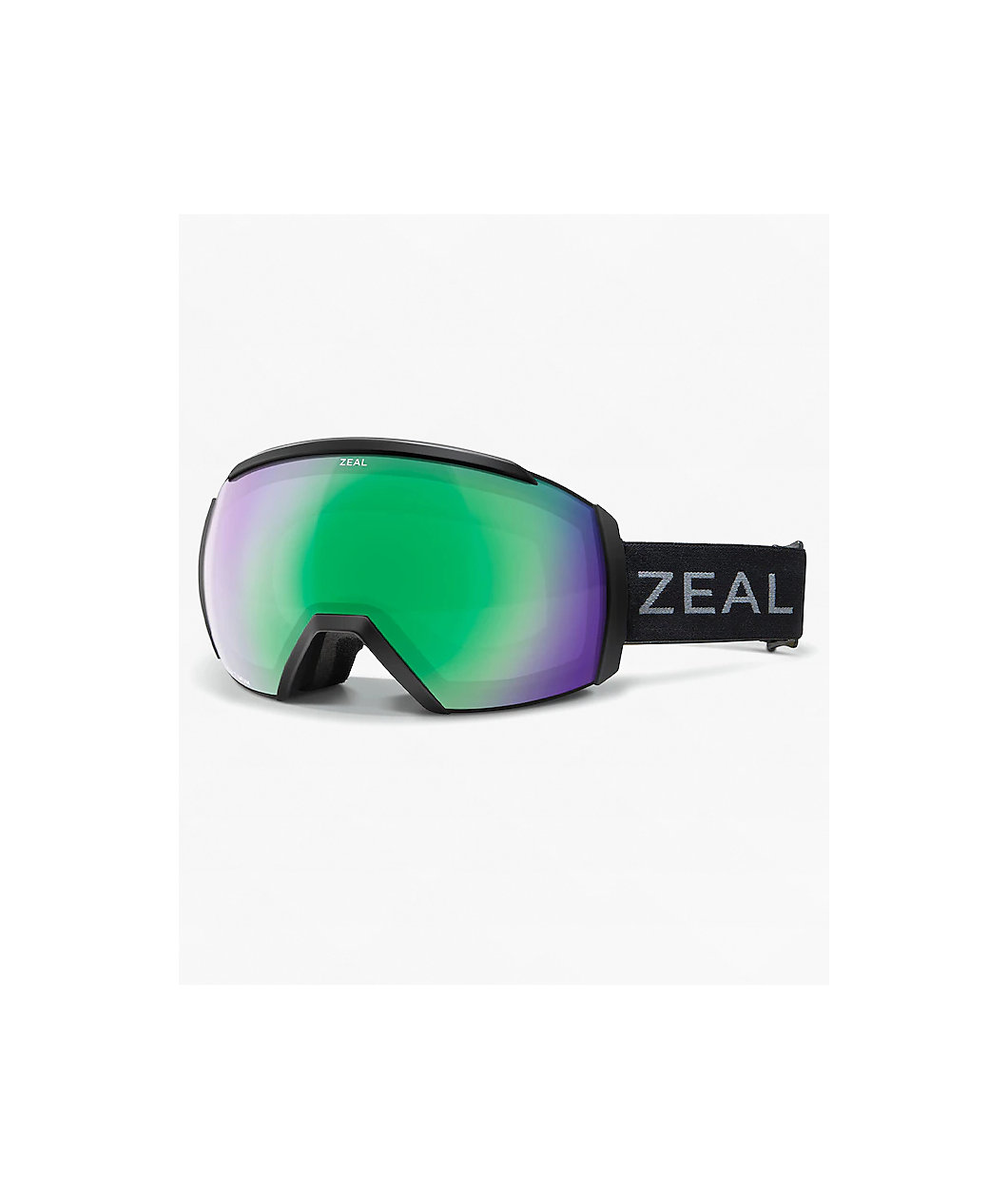 Zeal Hemisphere Dark Night & Jade Mirror Snowboard Goggles
