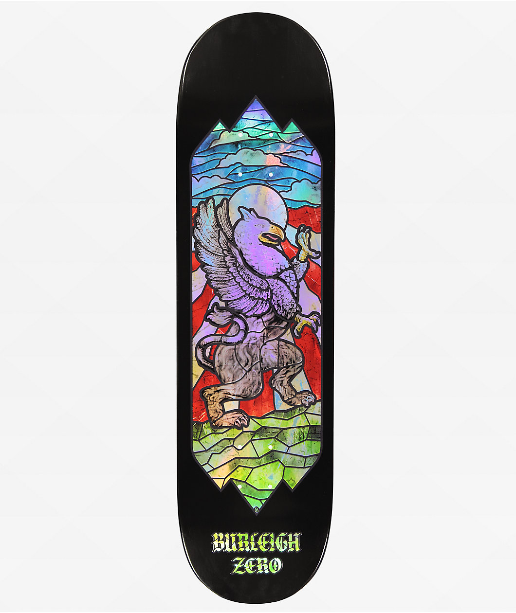 Zero Burleigh Stained Glass 8.5" Skateboard Deck