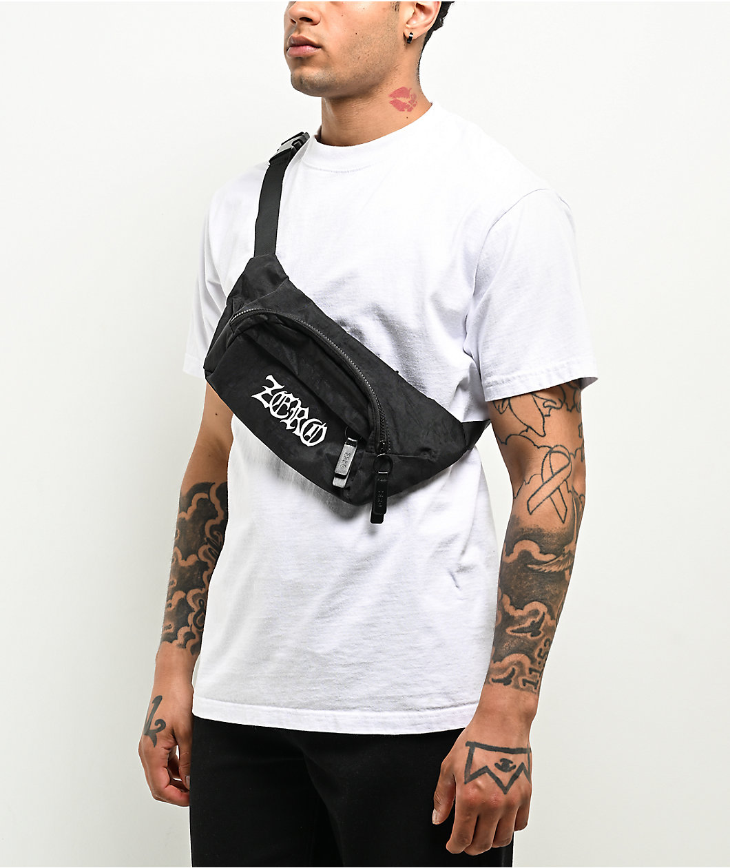 Zero Old School Black Fanny Pack