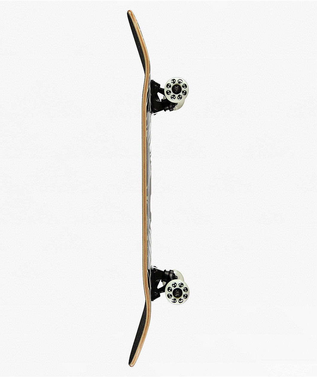 Zero Spider Web Single Skull Glow In The Dark 8.0" Skateboard Complete