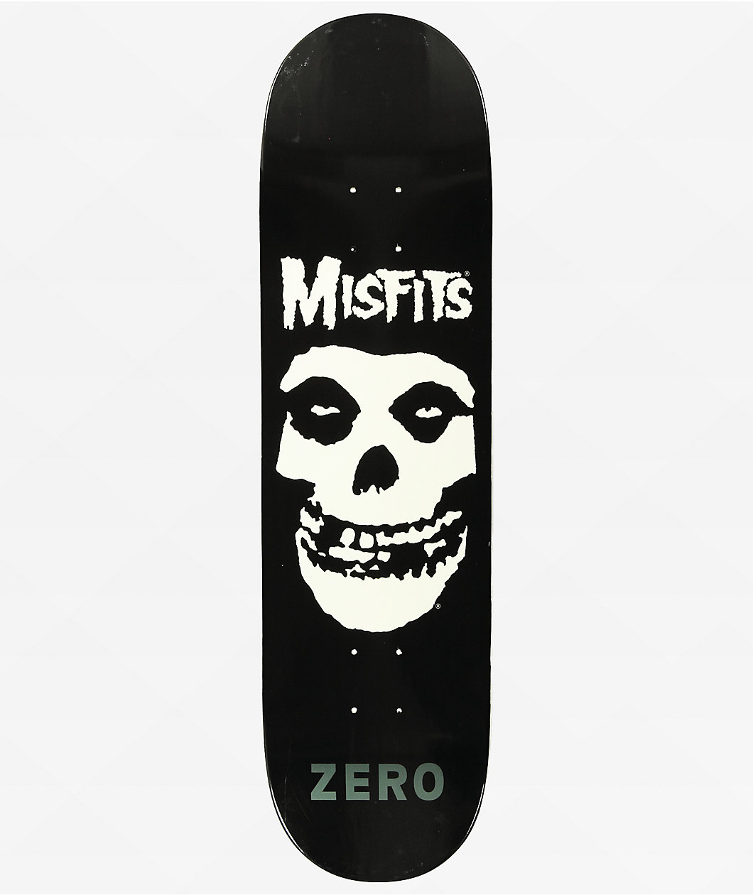 Zero x Misfits Fiend Skull 8.5" Skateboard Deck