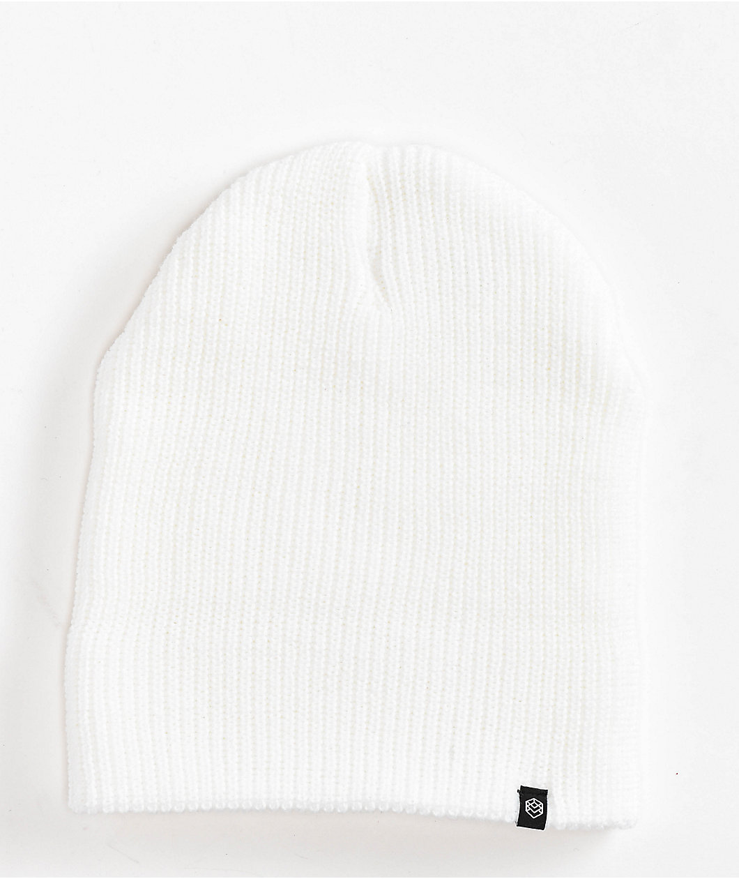 Zine Focus White Beanie