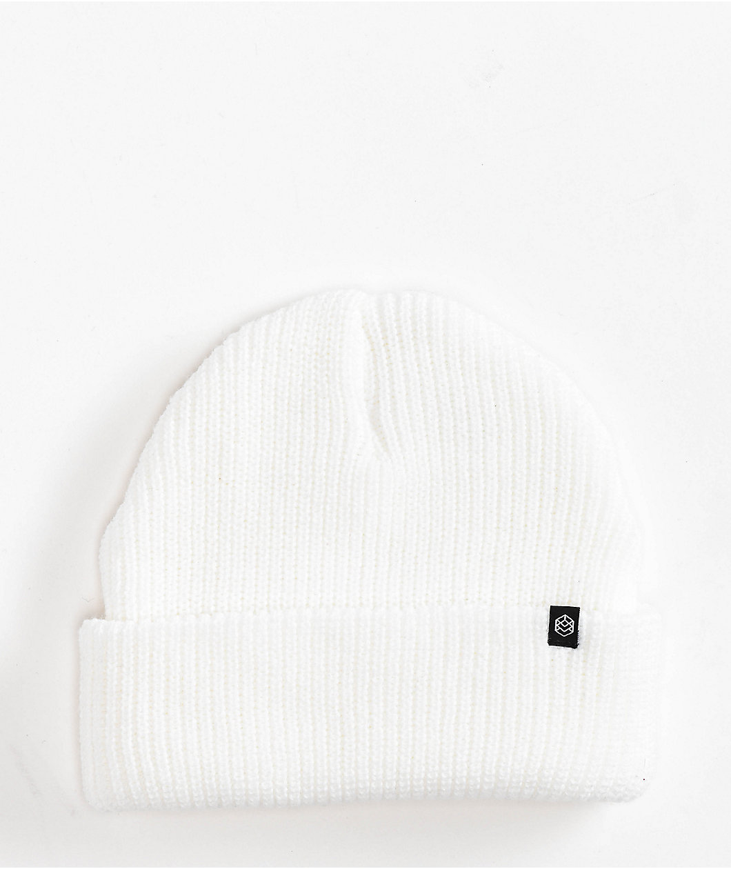 Zine Focus White Beanie