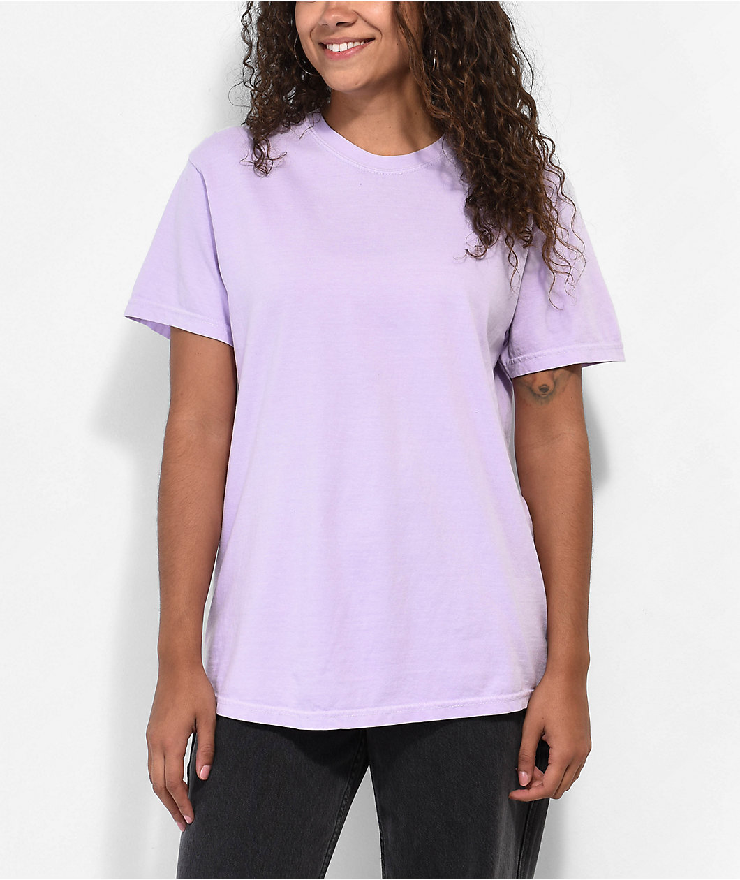 Zine Garment Dye Lavender T-Shirt