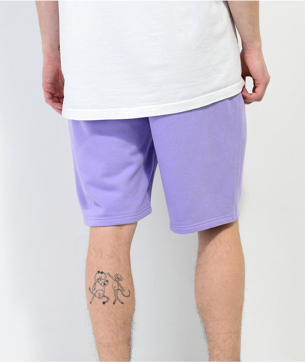 Zine Silas Lilac Sweat Shorts