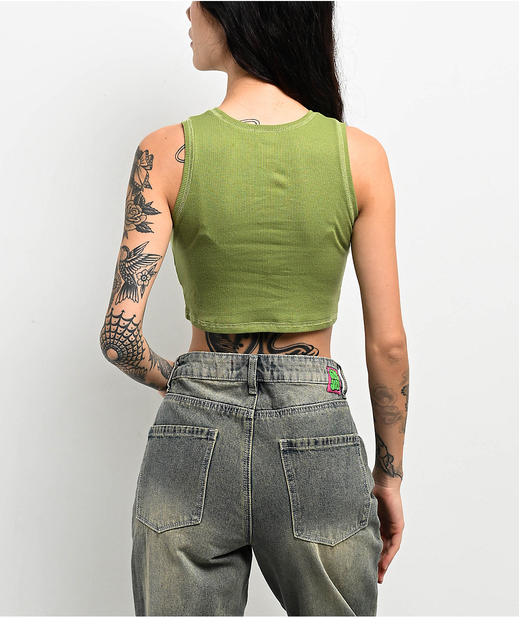 Zine Sunney Epsom Crop Tank Top