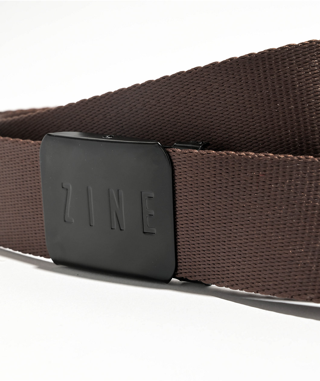 Zine Webster II Brown Web Belt