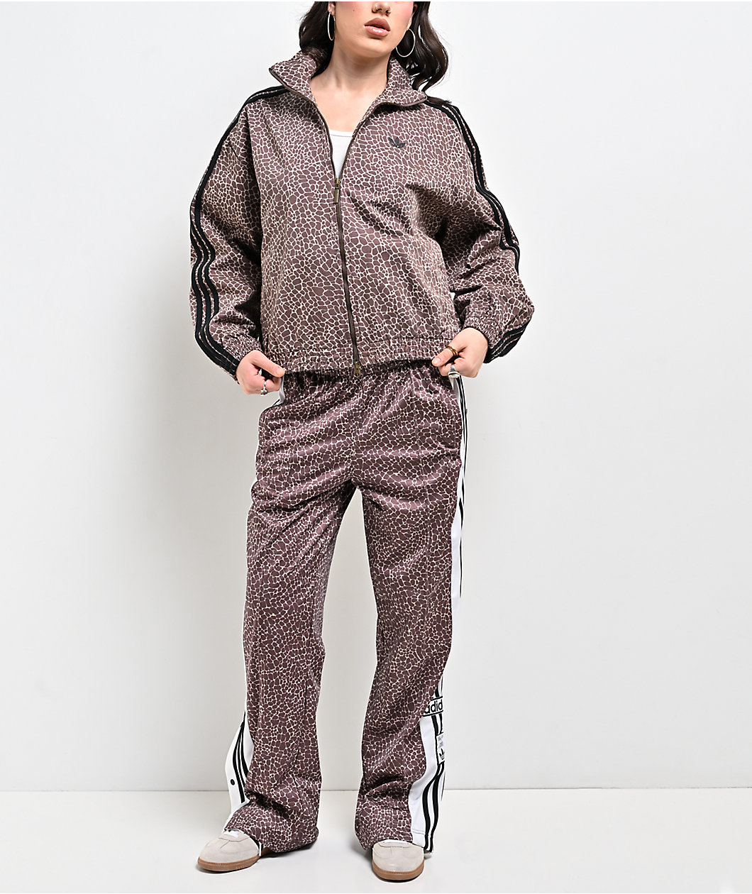 adidas Adi-Break Giraffe Print Track Pants