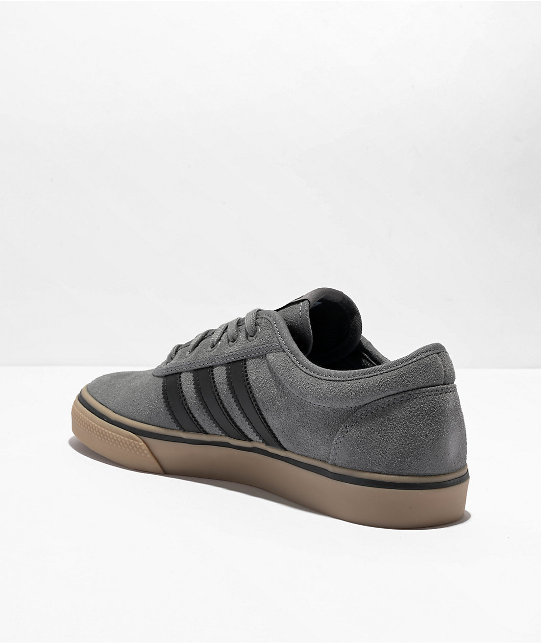 adidas Adiease Grey, Black & Gum Shoes