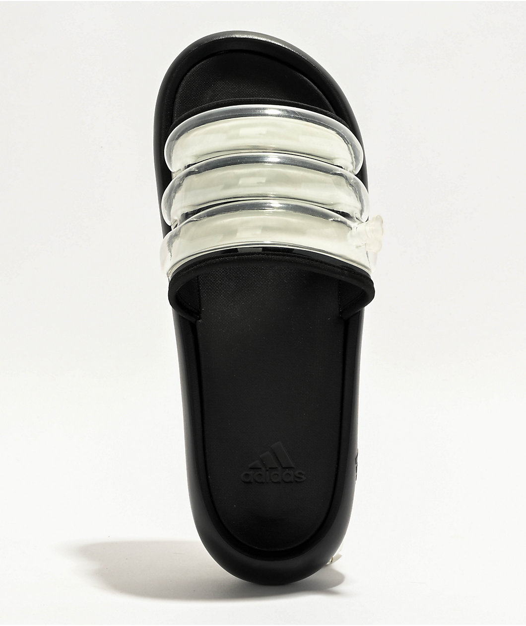 adidas Adilette Zplaash Black & White Slide Sandals