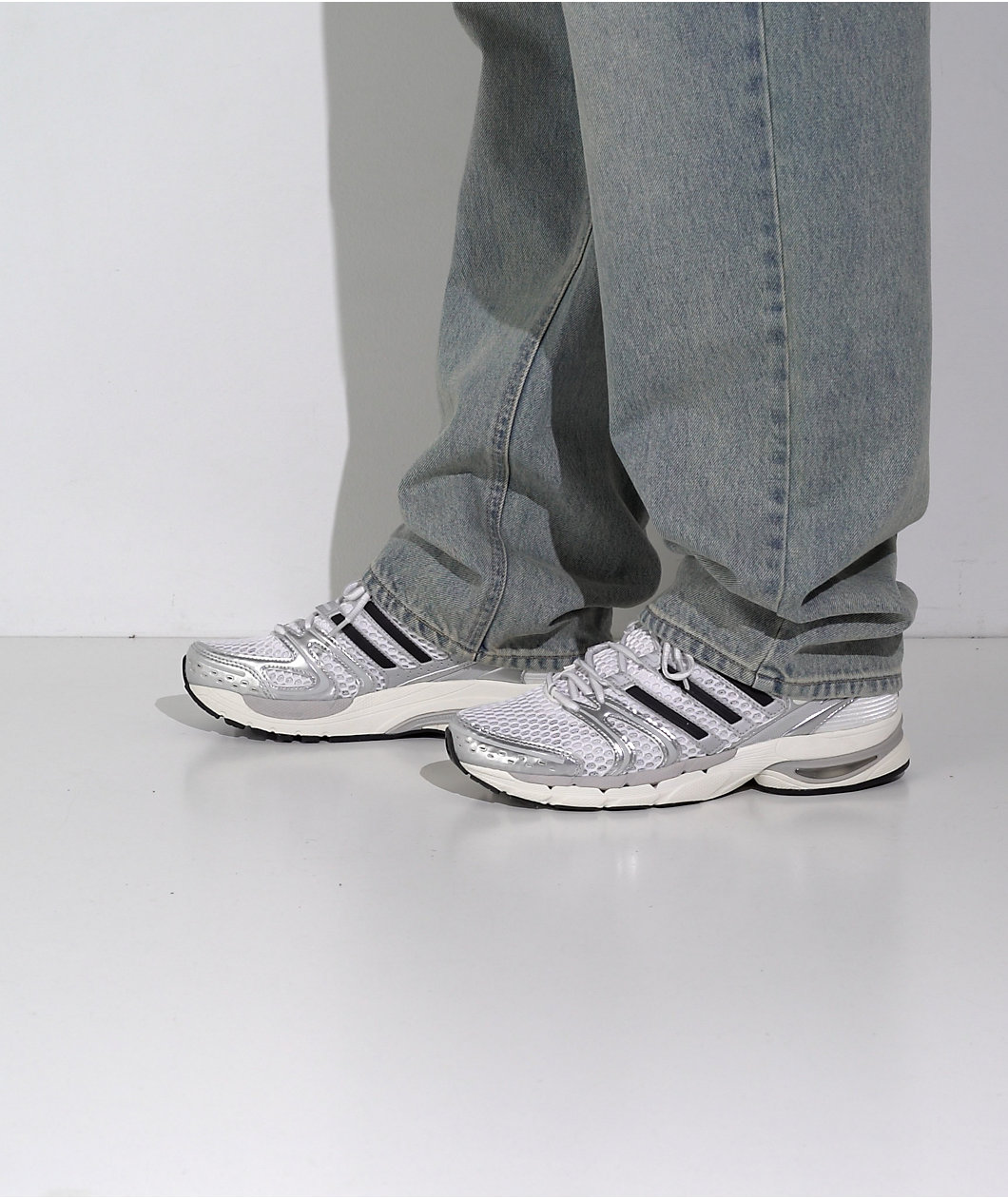 adidas Adistar Control 5 Silver Metallic, Grey One & Core Black Shoes