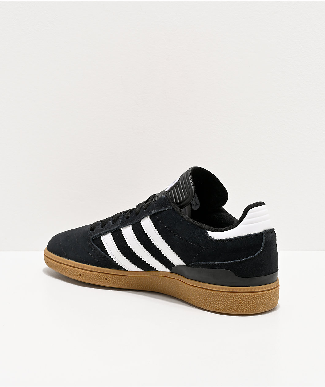adidas Busenitz Black, White, & Gum Shoes