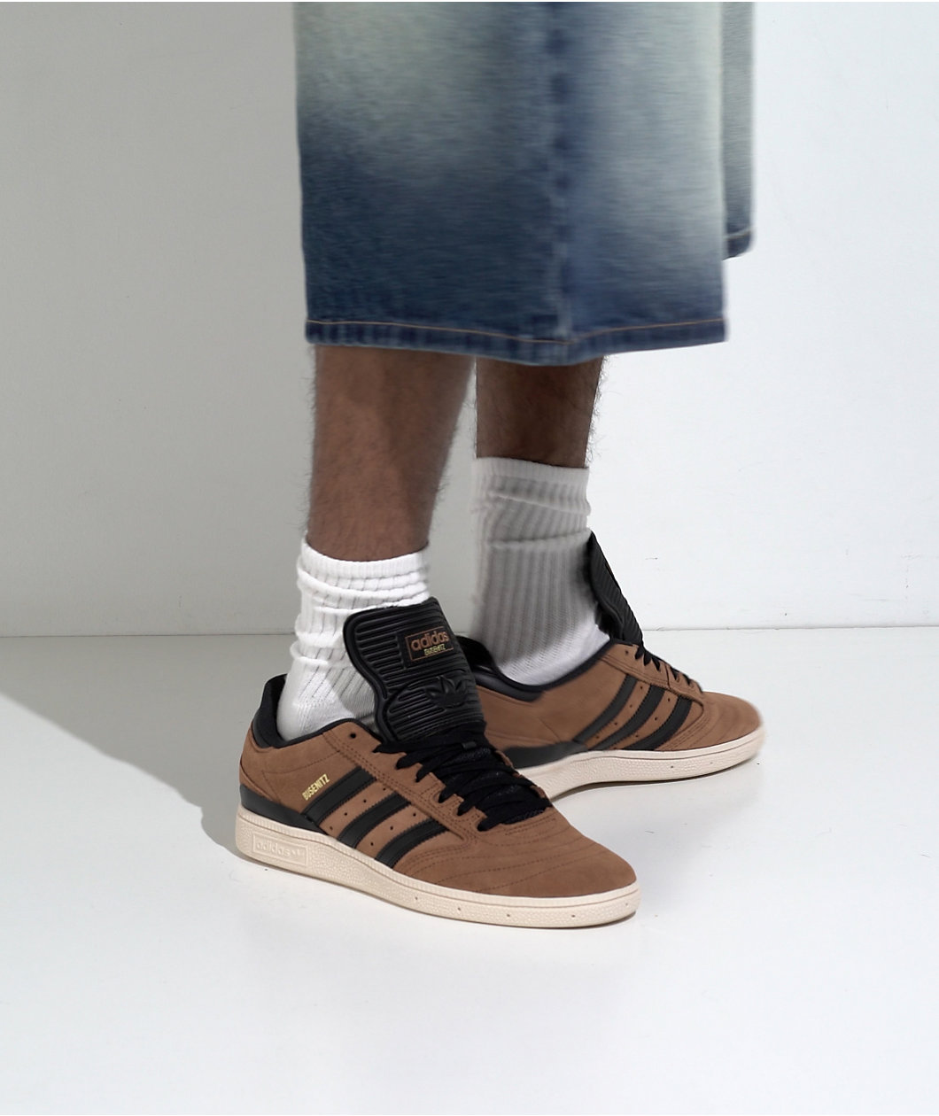 adidas Busenitz Brown & Black Skate Shoes