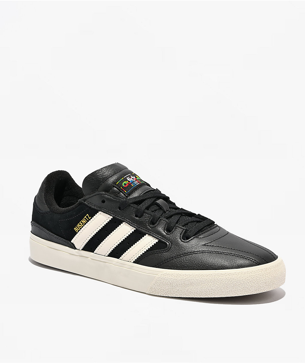 adidas Busenitz Vulc II Black & White Shoes