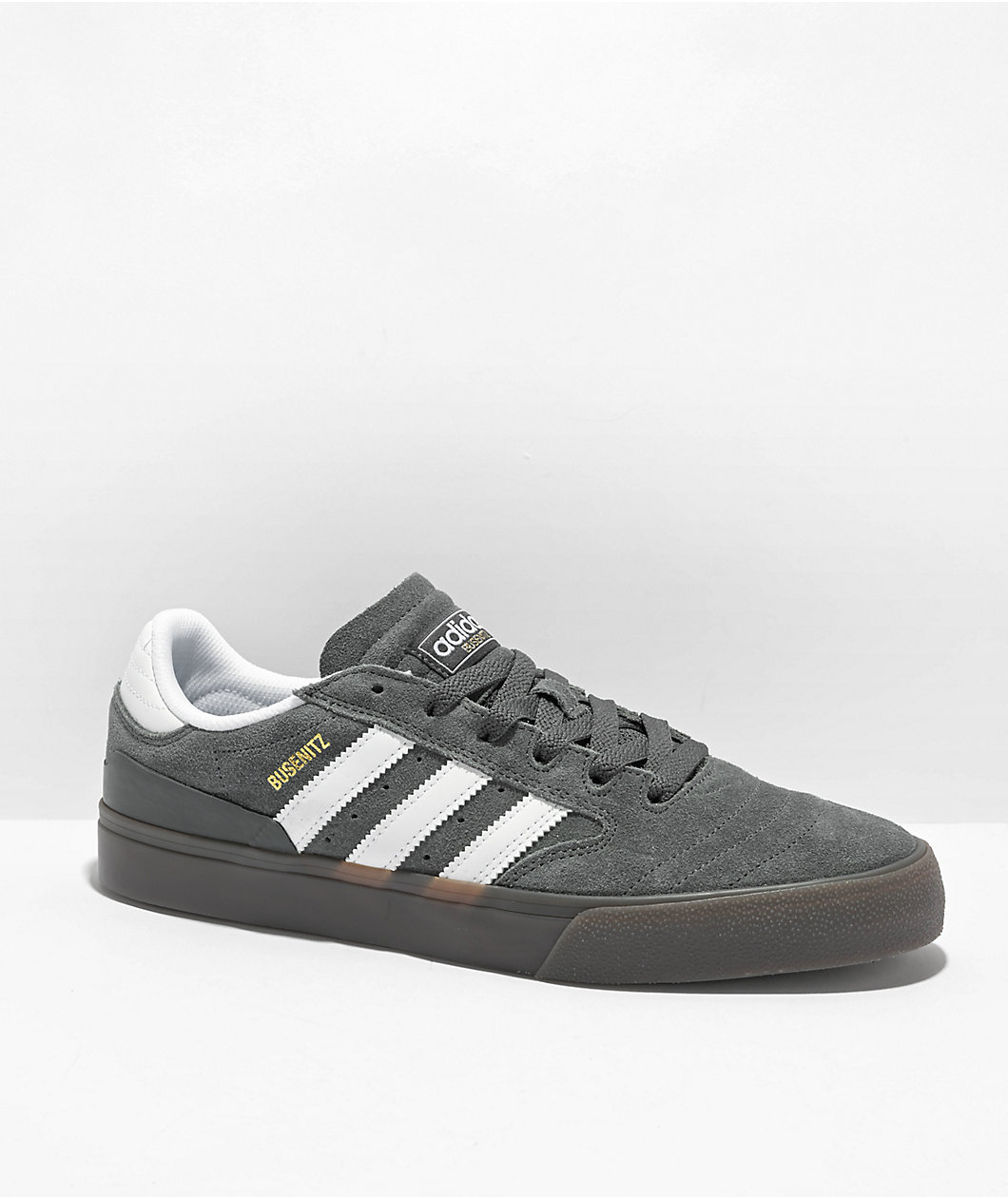 adidas Busenitz Vulc II Dark Grey & Gum Shoes