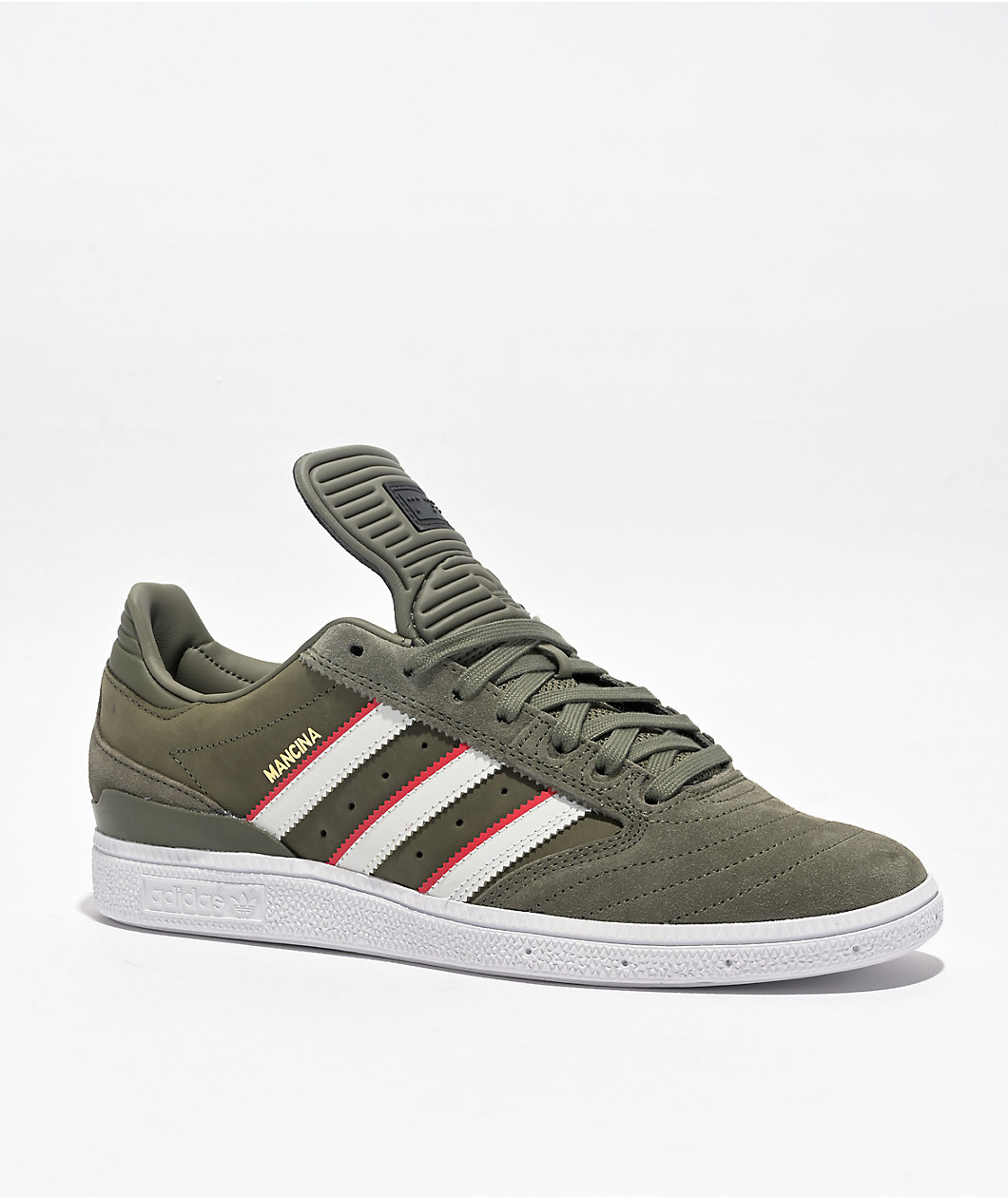 adidas Busenitz x Mancina Green & White Skate Shoes