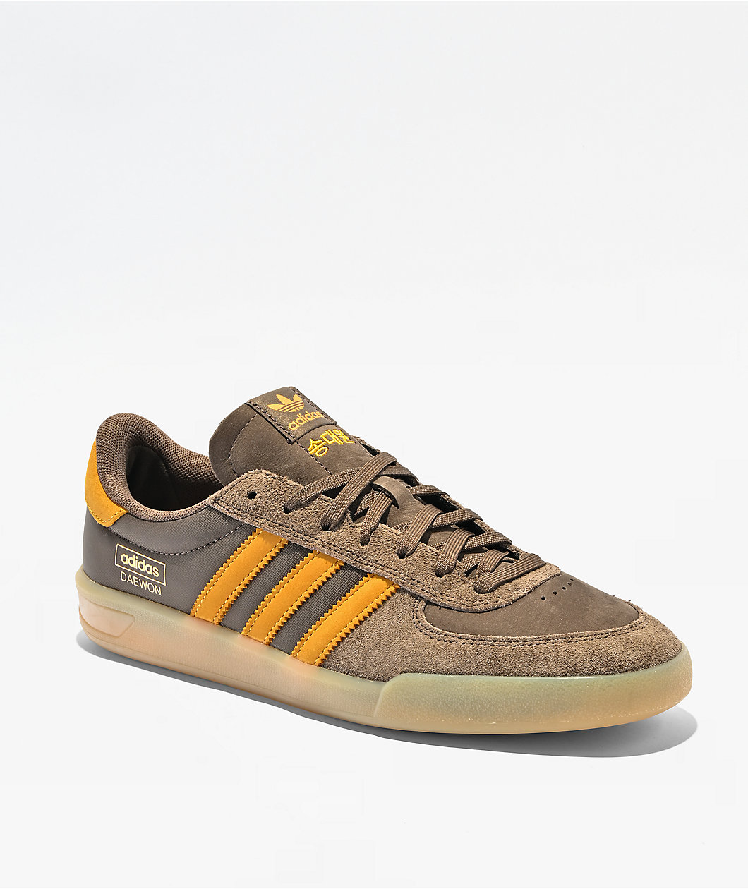 adidas Daewon Glenburn ADV Brown & Orange Skate Shoes