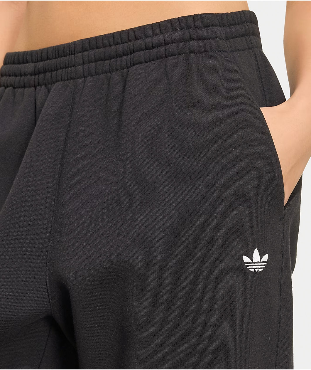 adidas Essentials Black Jogger Sweatpants