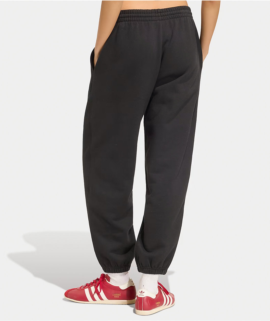 adidas Essentials Black Jogger Sweatpants
