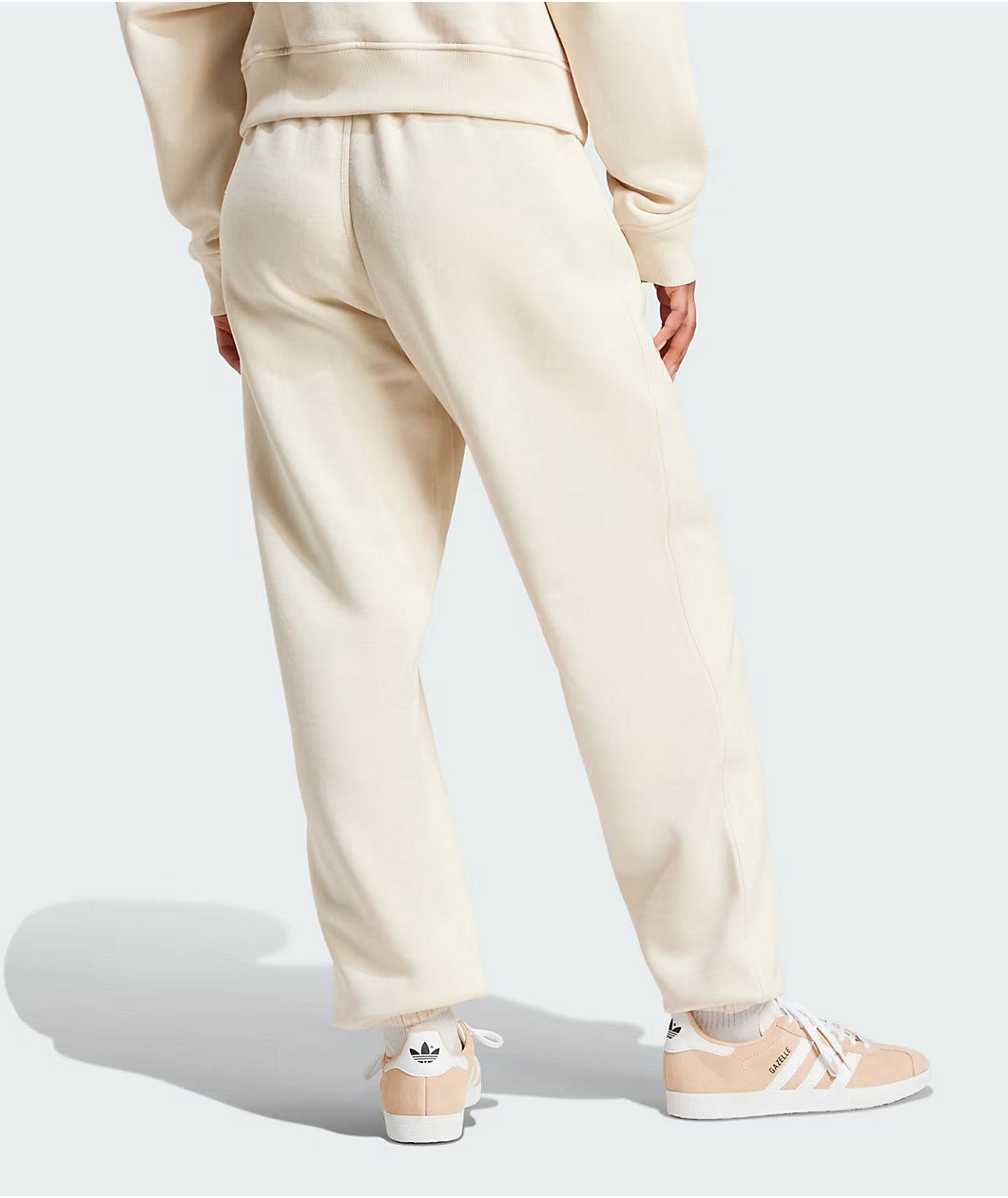 adidas Essentials Fleece Wonder White Jogger Sweatpants