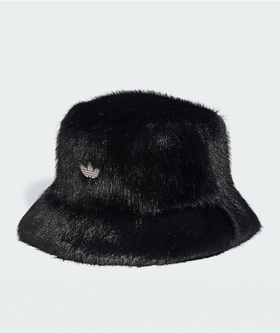adidas Faux-Fur Black Bucket Hat