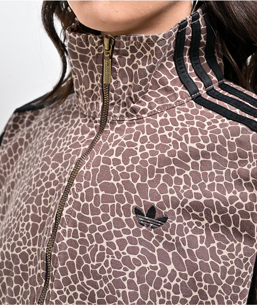 adidas Firebird Giraffe Print Jacket