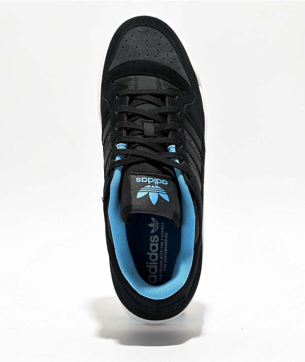 Adidas Forum 84 Low ADV Black & Blue Skate Shoes | Liberty