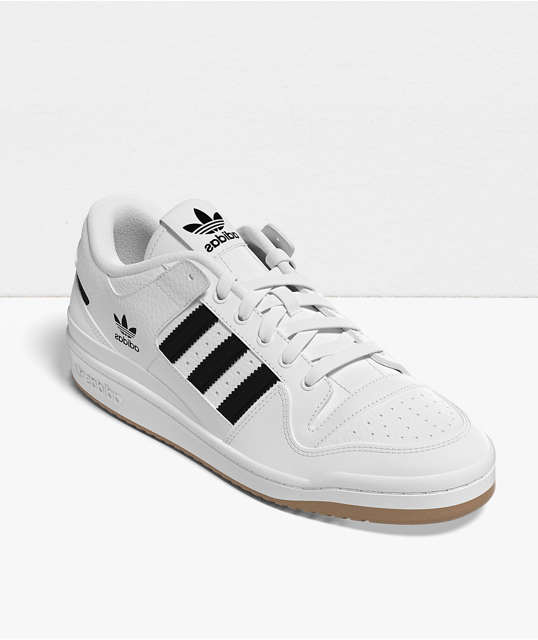 adidas Forum 84 Low White, Black & Gum Shoes