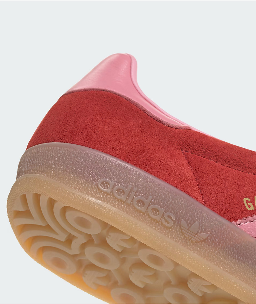 adidas Gazelle ADV Better Scarlet, Light Pink & Gum Skate Shoes