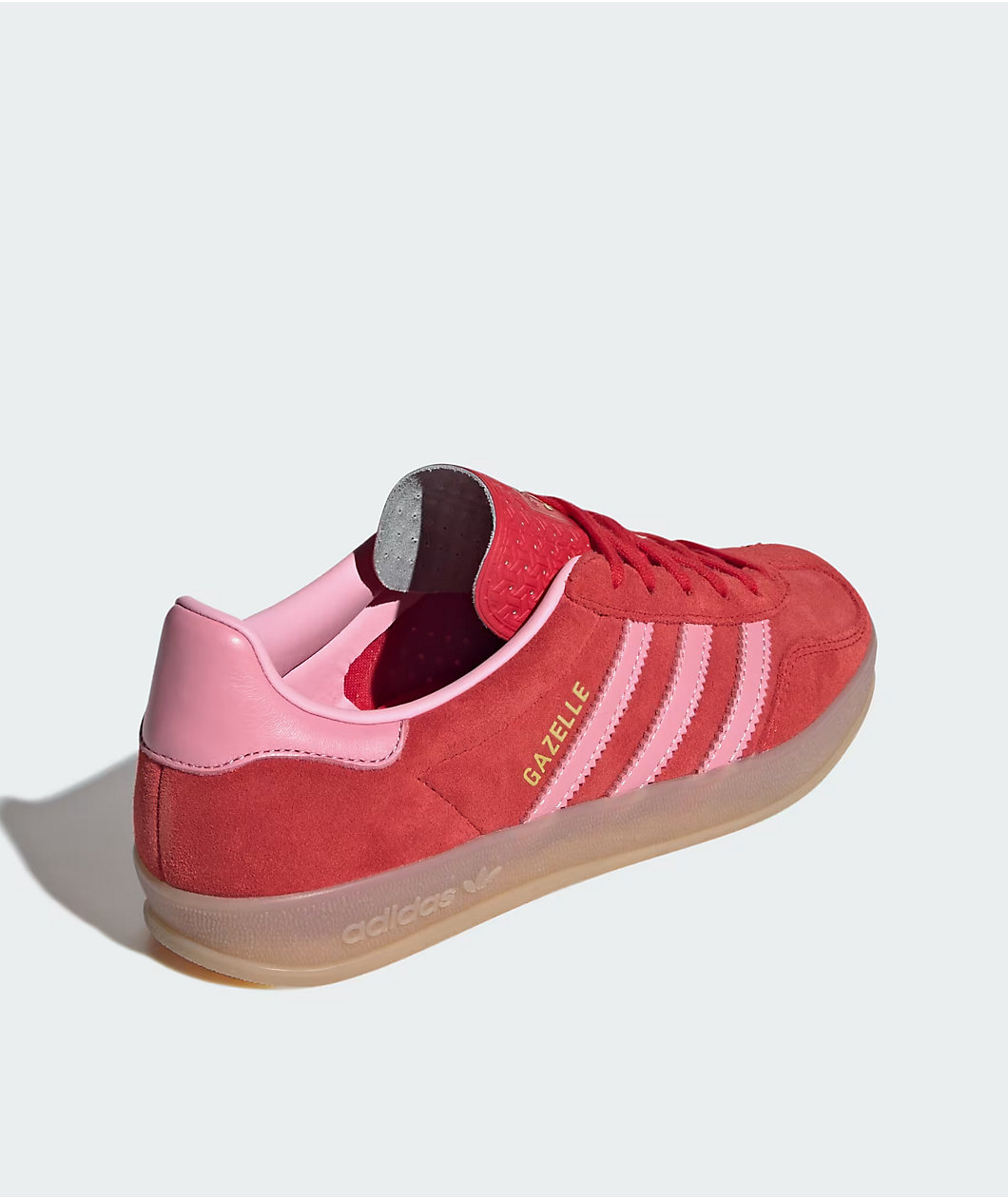 adidas Gazelle ADV Better Scarlet, Light Pink & Gum Skate Shoes