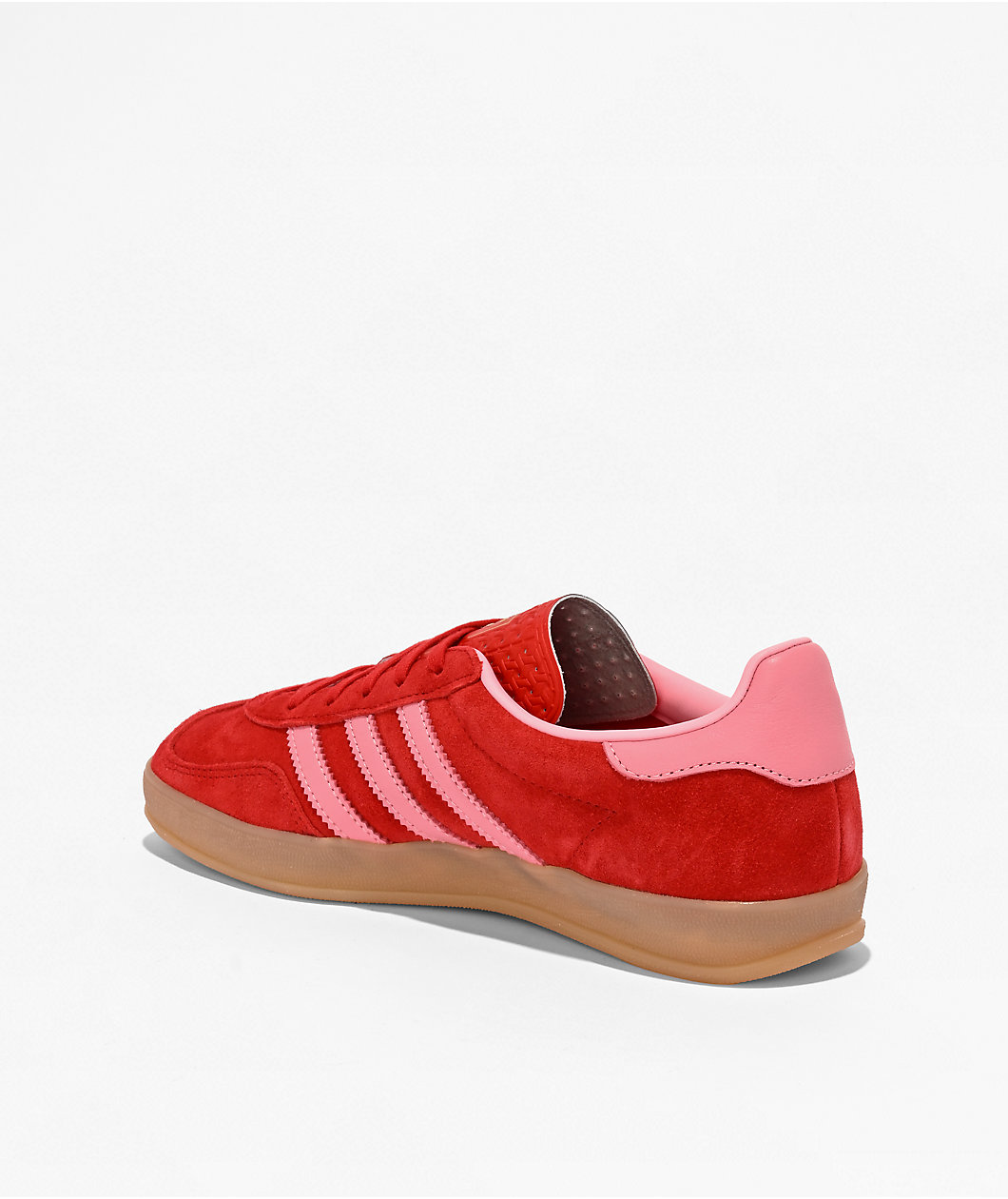 adidas Gazelle ADV Better Scarlet, Light Pink & Gum Skate Shoes