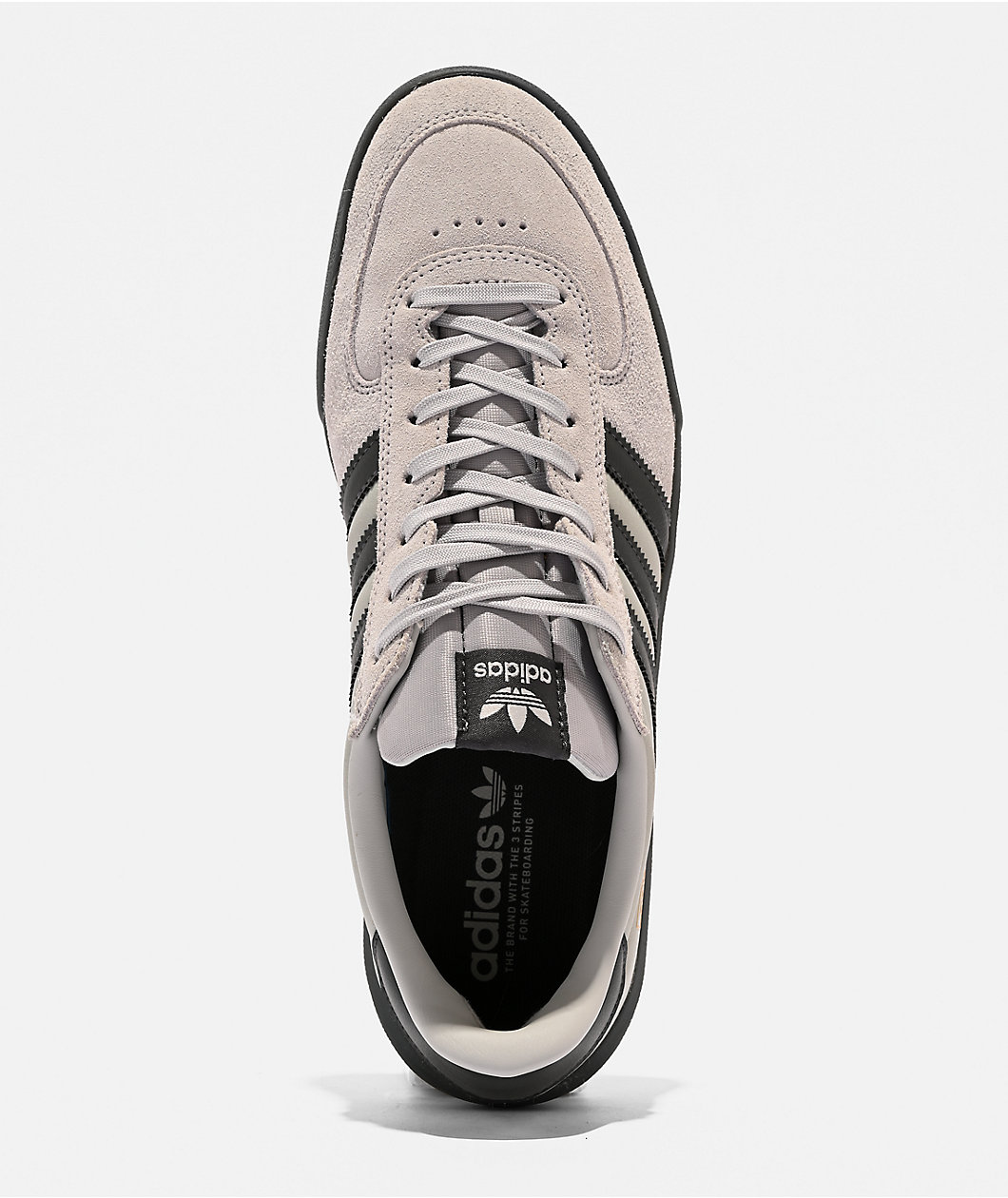 adidas Glenburn ADV Grey, Carbon, & Blue Skate Shoes