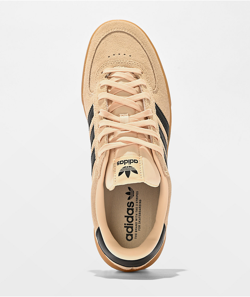 adidas Glenburn ADV Sand Strata, Core Black & Gum Skate Shoes