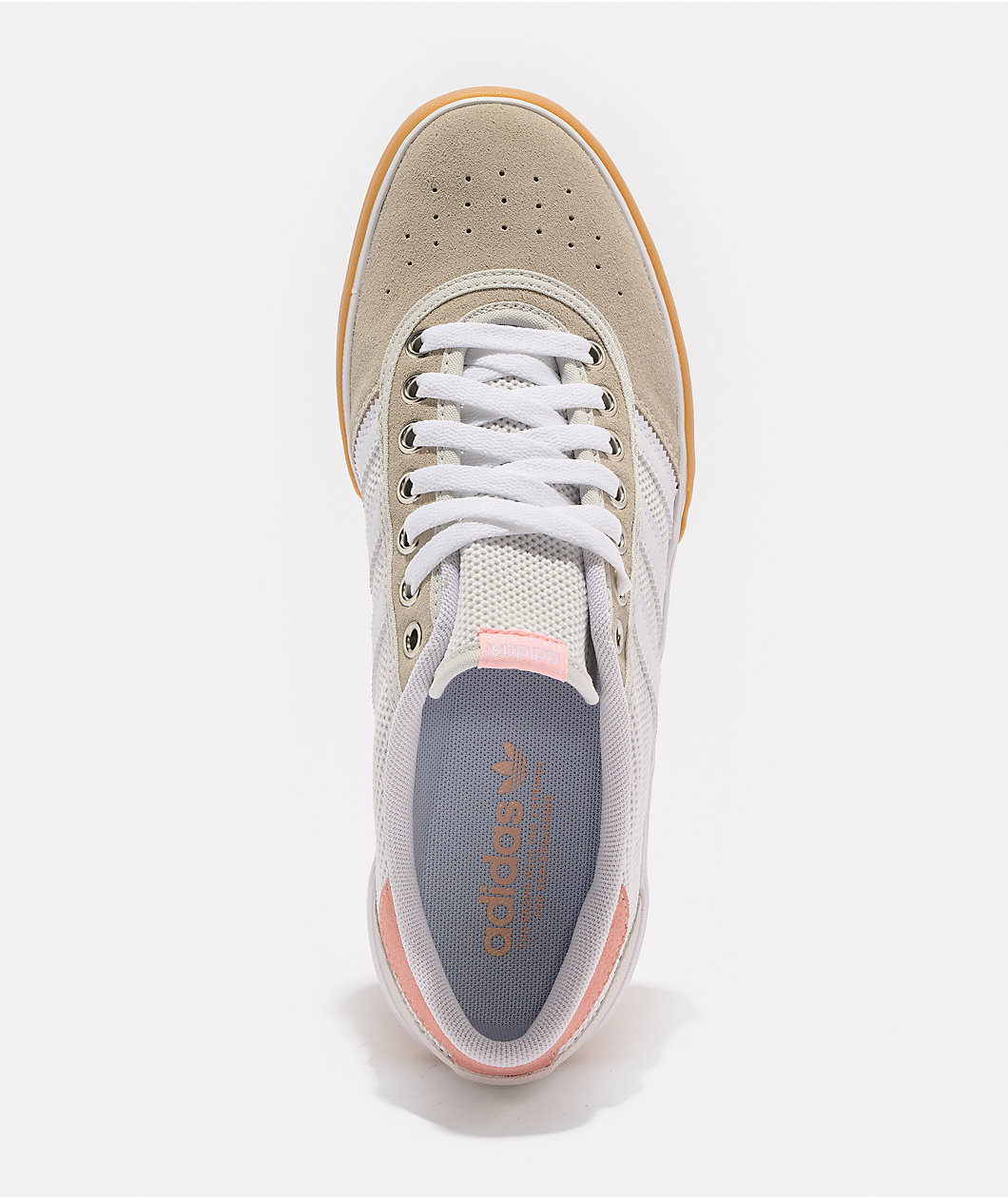 adidas Lucas Premiere White & Crystal Skate Shoes