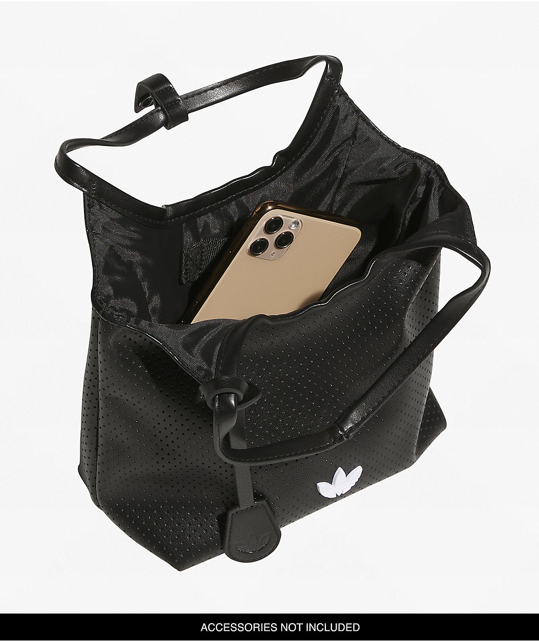 adidas Mini Perforated Black Handbag