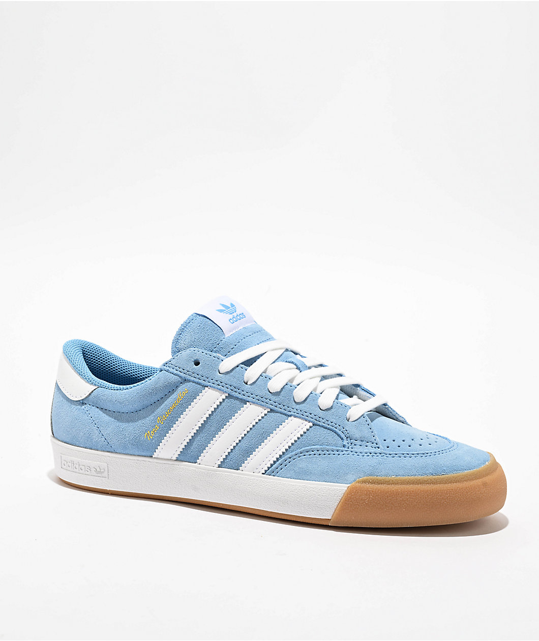 Adidas Nora Light Blue Cloud White Gum Skate Shoes Shop Midtown