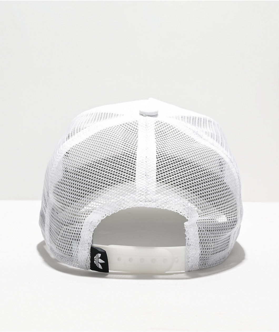 adidas Original Dart Trefoil Patch White Snapback Hat