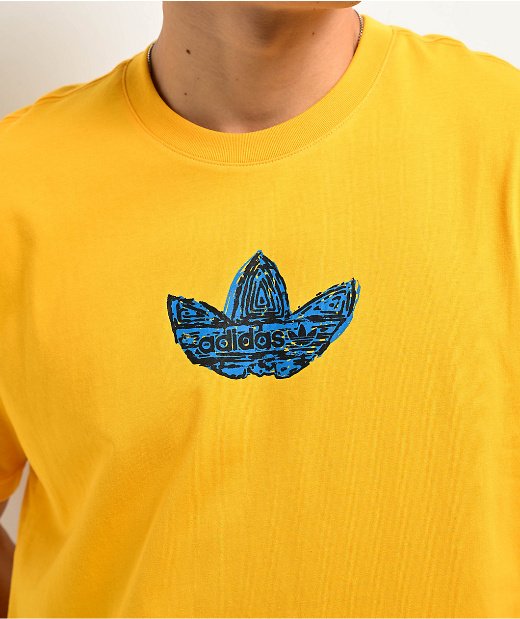 adidas Originals Always On Trefoil Yellow T-Shirt